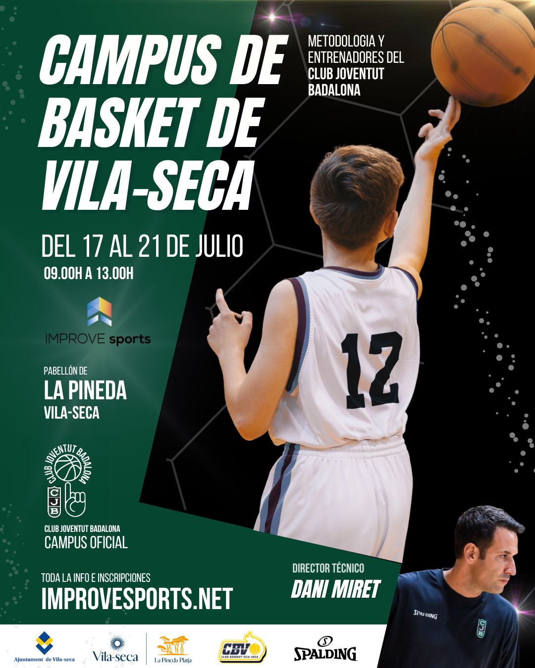 creer Paja repentinamente Campus de basket de Vila-seca – Improve Sports